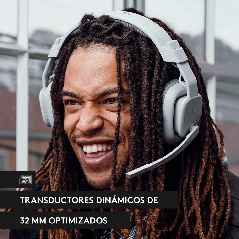 DIADEMA LOGITECH A10 HEADSET OZONE GRIS