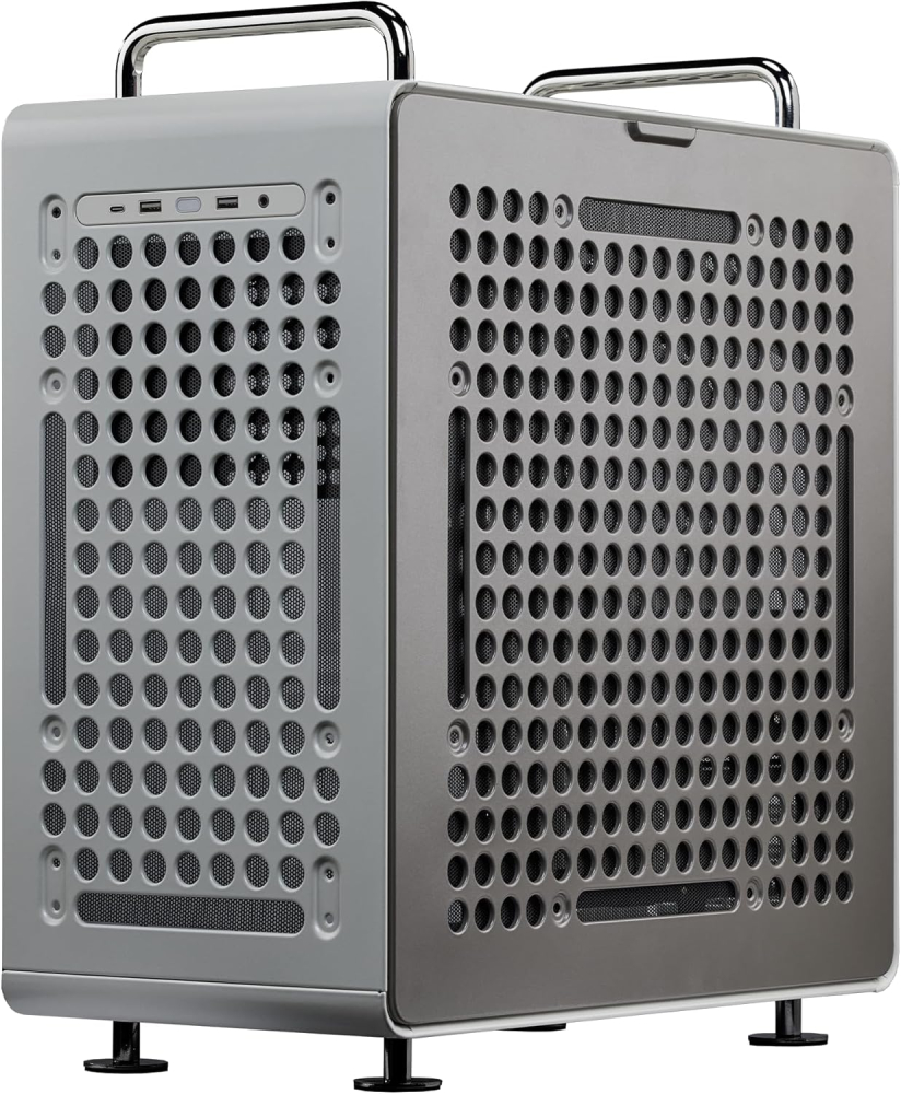 Gabinete ATX Cooler Master QUBE 540 Moonstone, Incluye 1 Ventilador 120mm, Radiador 360mm Max
