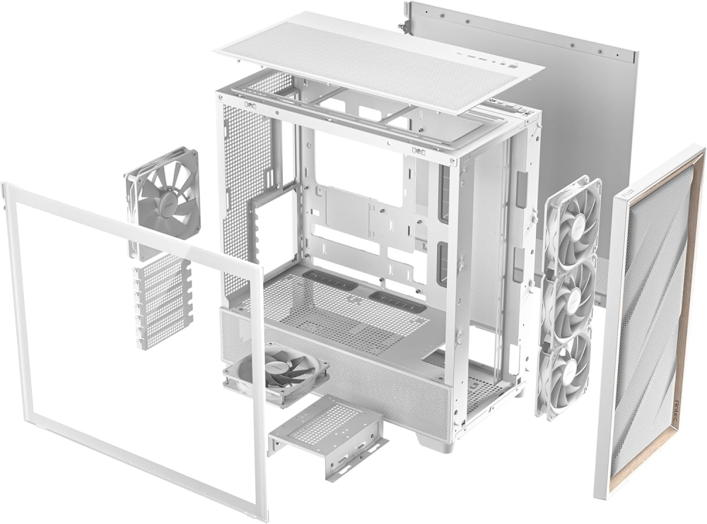 GABINETE ANTEC FLUX WHITE