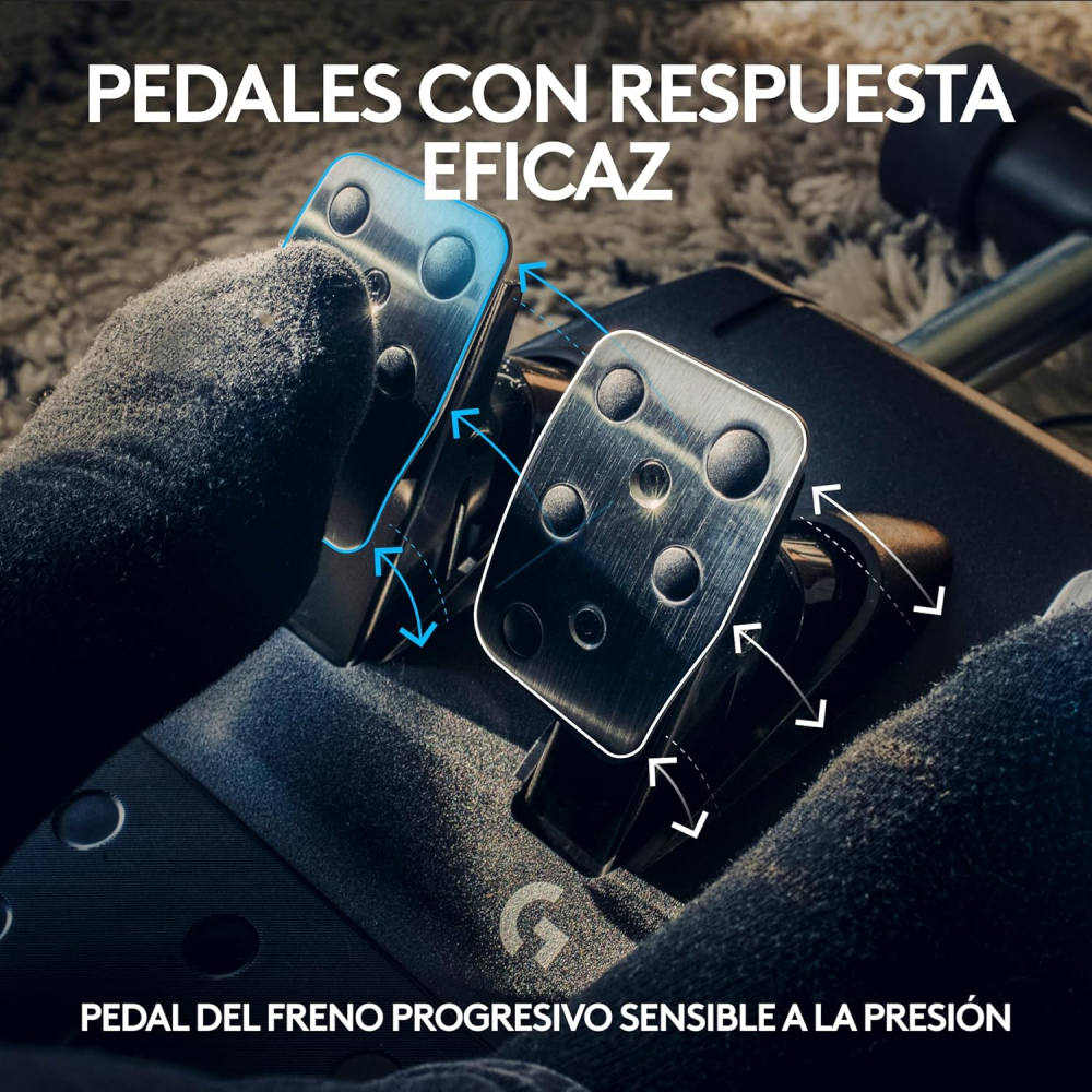 Volante con Pedales Logitech G923 Play
