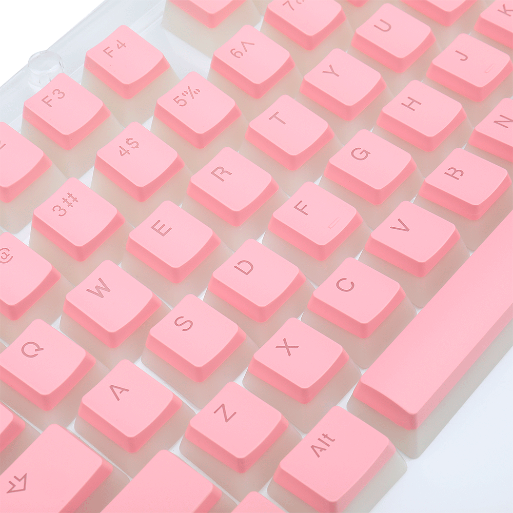 Set de 104 Keycaps RedDragon A130 Rosa en Español