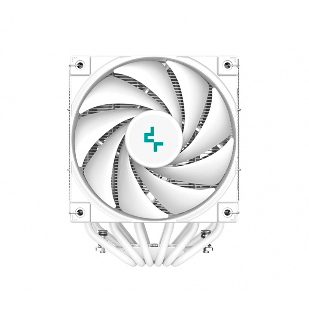 Disipador de Aire DeepCool AK620 WH, 2 Torres 2 Ventialdores 120mm, Color Blanco