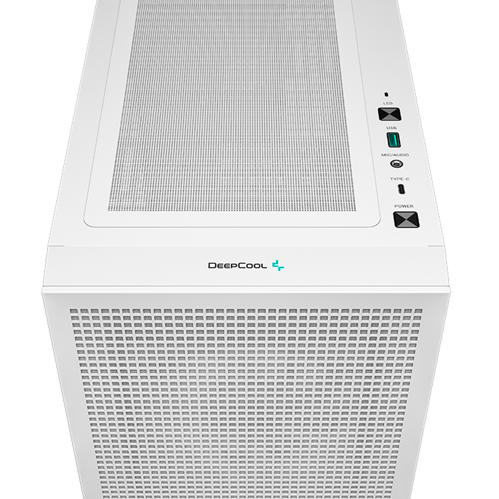 GABINETE DEEPCOOL CH360 DIGITAL BLANCO