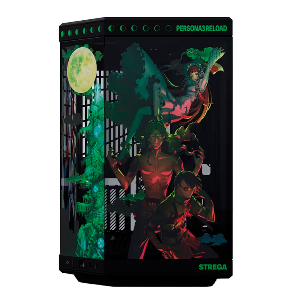 Gabinete E-ATX Hyte Y70 PERSONA 3 RELOAD Edition, Incluye Riser para Grafica en Vertical, Radiador 360mm Max, Color Negr