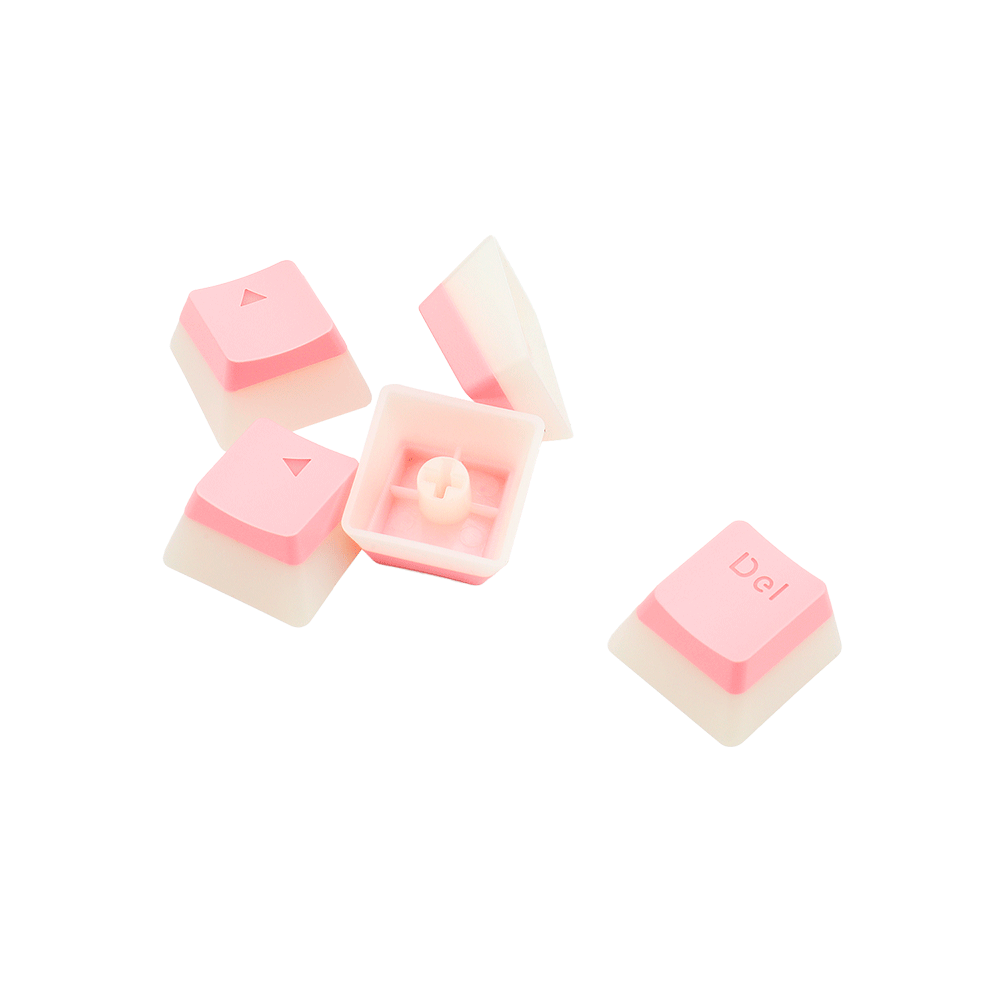 Set de 104 Keycaps RedDragon A130 Rosa en Español