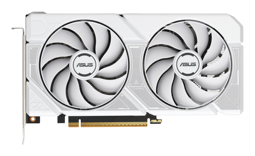 Tarjeta de Video NVIDIA RTX5060 Asus Dual White Edition, 8GB GDDR7, 3 DisplayPort + 1 HDMI, Min 550W