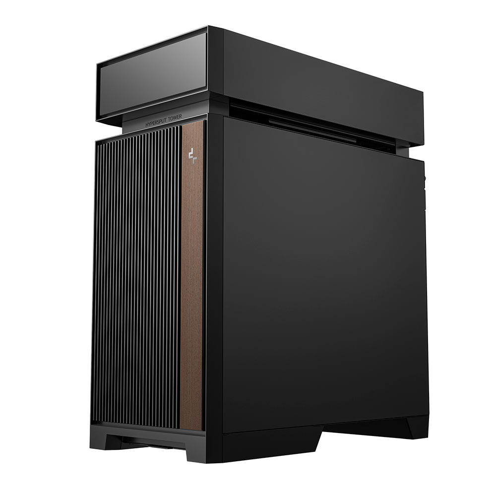 Gabinete ATX DeepCool CL6600, Incluye 2 Fans 120mm ARGB, Incluye Radiador 360mm, Color Negro