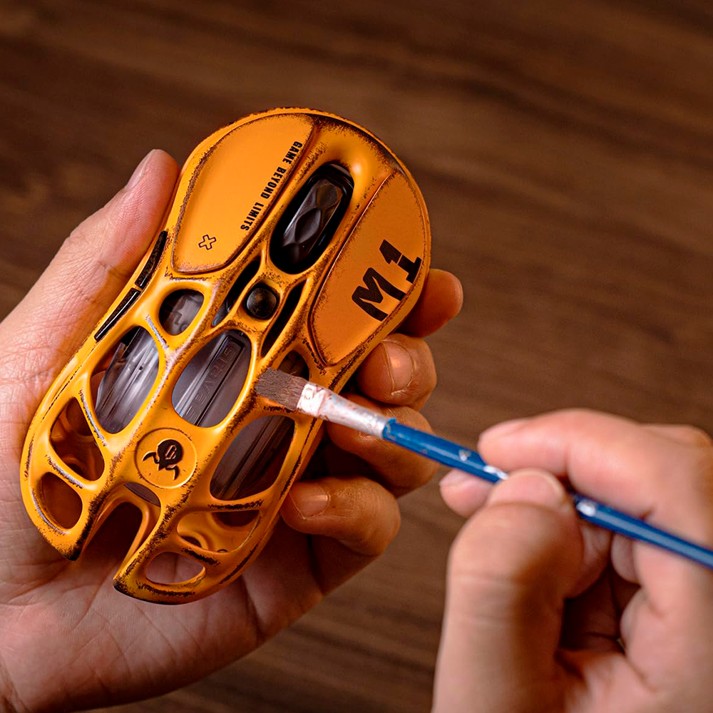 Mouse Gravastar Mercury M1 Pro Yellow
