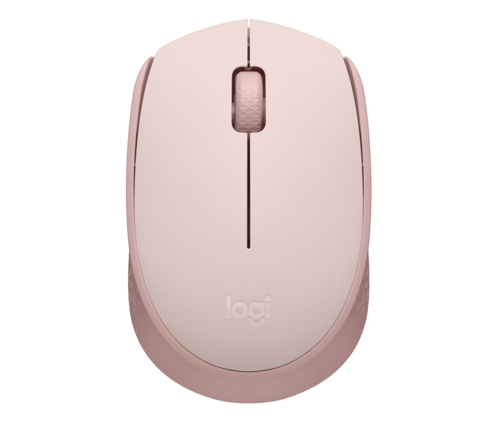 Mouse Inalámbrico Logitech M170, RF, 1,000dpi, Bateria AA, Color Rosa
