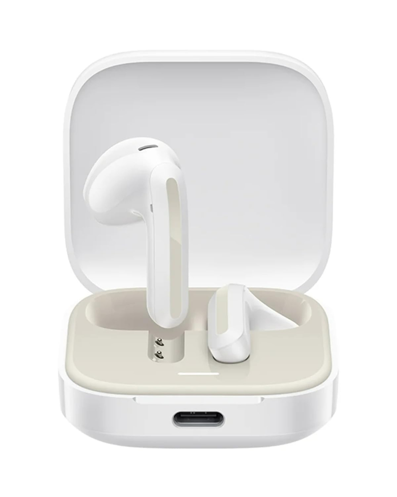 Audifonos Inalámbricos Xiaomi Redmi Buds 6 Active, Bluethoot 5.4, Hasta 30Hrs de Bateria, Color Blanco