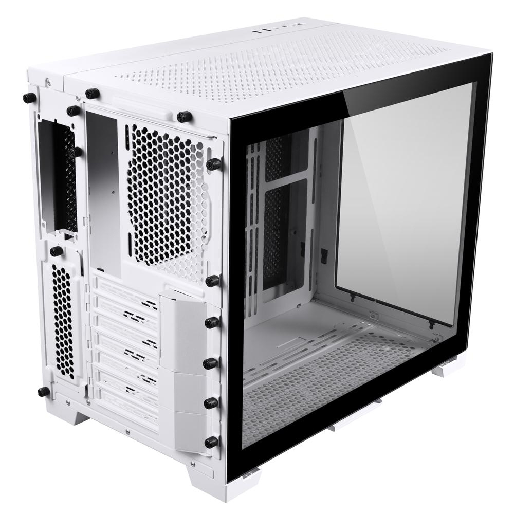 Gabinete ATX Lian Li O11 Dynamic Mini, Requiere Fuente SFX, Radiador 360mm Max, Color Blanco