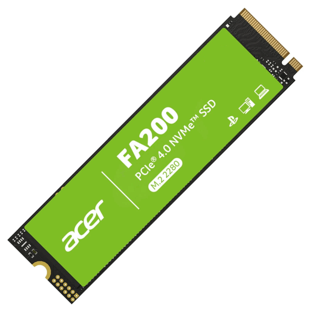 SSD M.2 NVMe PCIe 4 4TB Acer 4TB, Lectura 7100MB/s Escritura 6100MB/s. BL.9BWWA.150