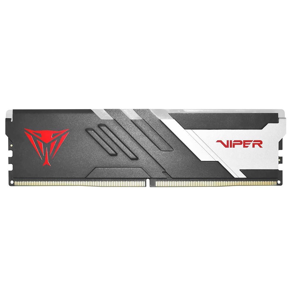 Memoria RAM DDR5 DIMM 32GB 6000MHz CL30 Patriot Viper VENOM RGB, Color Gris. PVVR532G60C30