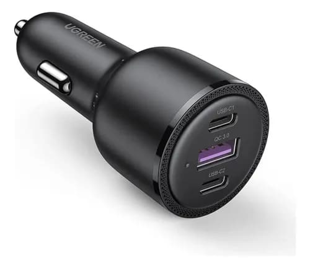 Cargador de coche Ugreen 69w 20467 2 usb-c, 1 puerto usb-a