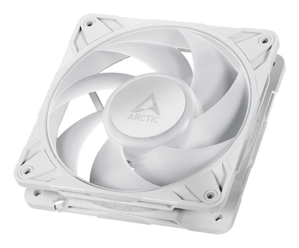 Ventilador 120mm Artic P12 Pro A-RGB, RGB, Sistema en Cadena, Color Blanco