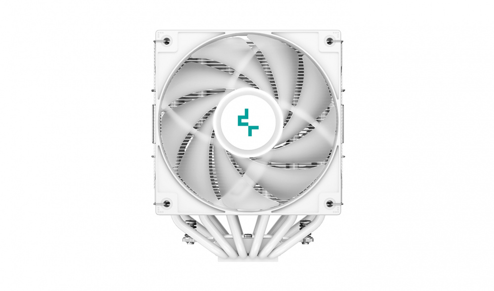 Disipador de Aire DeepCool AG620 WH ARGB, 2 Torres 2 Ventialdores 120mm, ARGB, Color Blanco