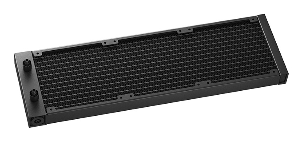 Enfriamiento Liquido 360mm DeepCool LM360, Pantalla LCD, ARGB, Color Negro