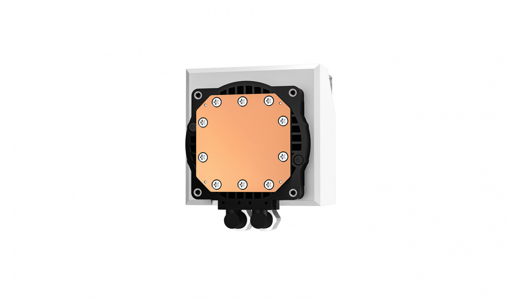 Enfriamiento Liquido 240mm DeepCool LT240 WH ARGB, Color Blanco