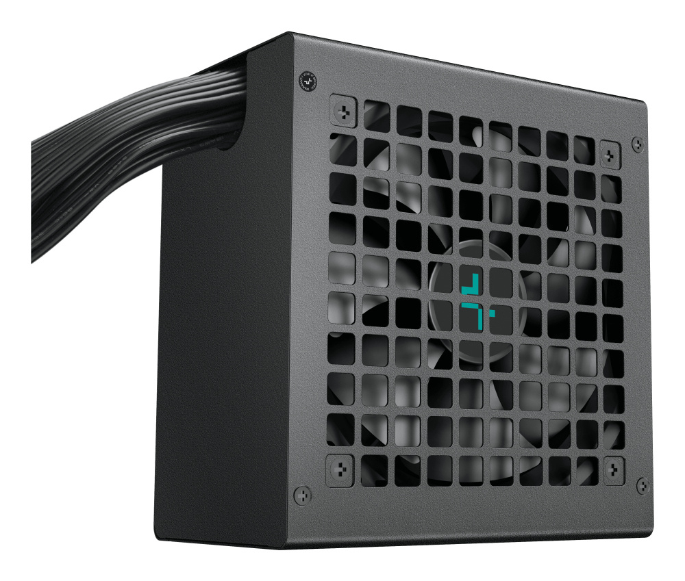 Fuente de Poder 550W 80+Bronce DeepCool PL550D. 1x 24pin, 1x 8pin CPU, 2x 8pin PCIE, 1x 12VHPWR, Color Negro