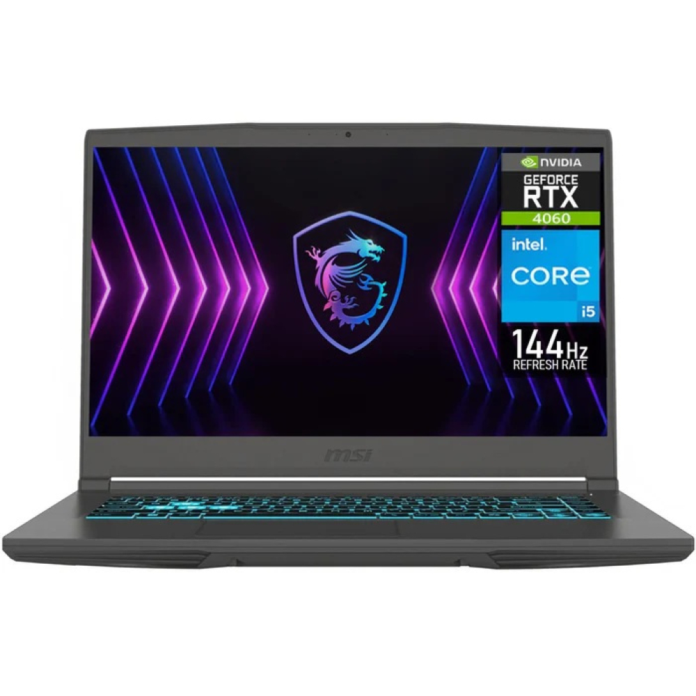 Laptop MSI THIN 15 B13VF-2829US, Core i5-13420H, 16GB DDR4, 512GB SSD M.2, RTX4060 8GB GDDR6, Windows 11 Home, Ingles