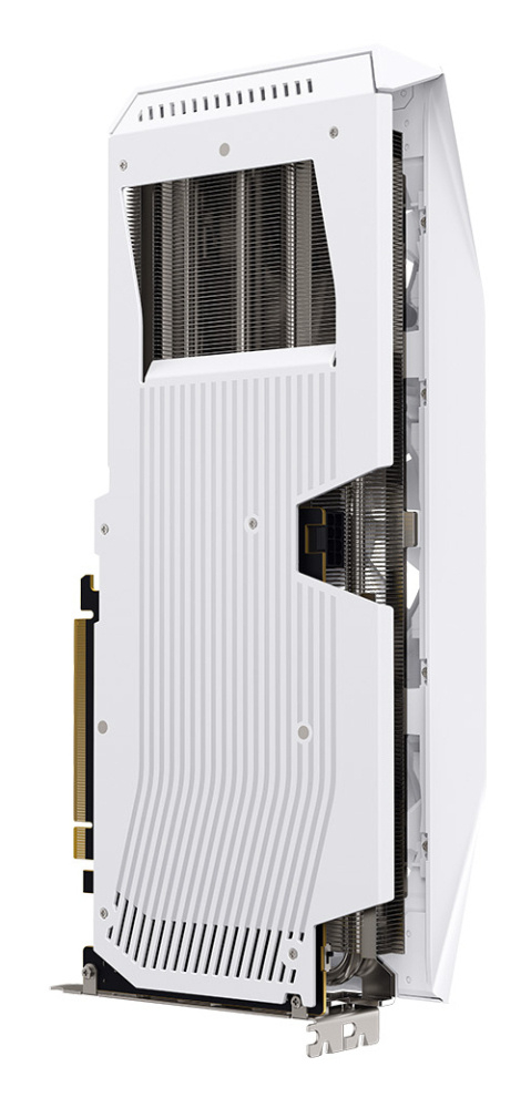 Tarjeta de Video AMD RADEON RX9060XT OC XFX Mercury White Ed, 16GB GDDR6, 2 DisplayPort + 1 HDMI, Min 450W