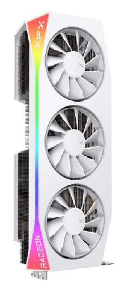 Tarjeta de Video AMD RADEON RX9070XT OC XFX Mercury RGB White, 16GB GDDR6, 3 DisplayPort + 1 HDMI, Min 800W