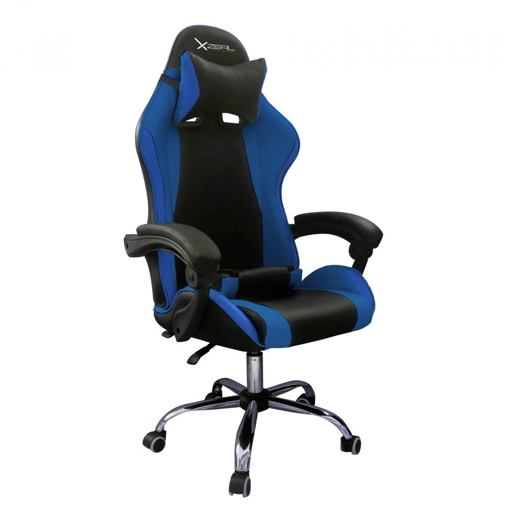 SILLA GAMMER XZEAL XZ05 AZUL XZSXZ05A -, ZXSXZ05A