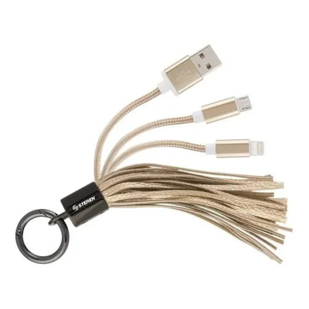 CABLE USB A MICRO B LLAVERO H