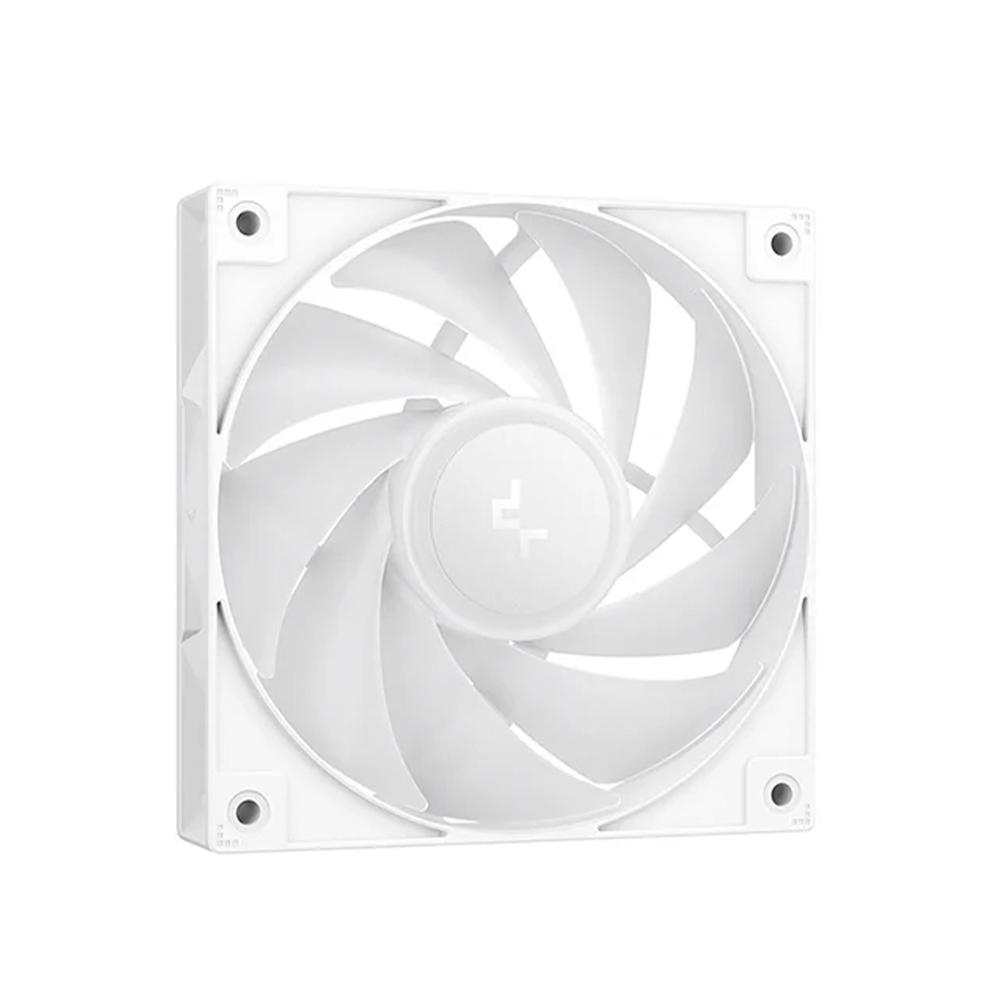 Disipador DeepCool AG620 BK ARGB V2, 2 Torres 2 Ventiladores 120mm, Color Blanco
