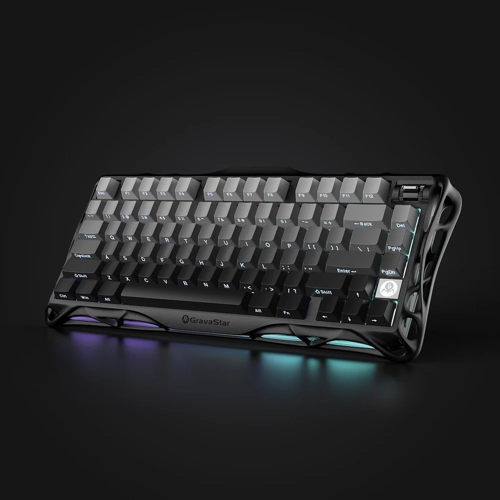 Teclado Gravastar K1 Gradient Black