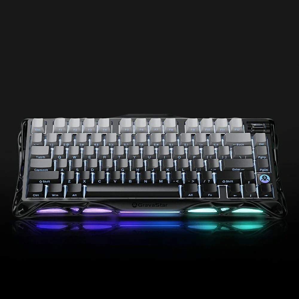 Teclado Gravastar K1 Gradient Black