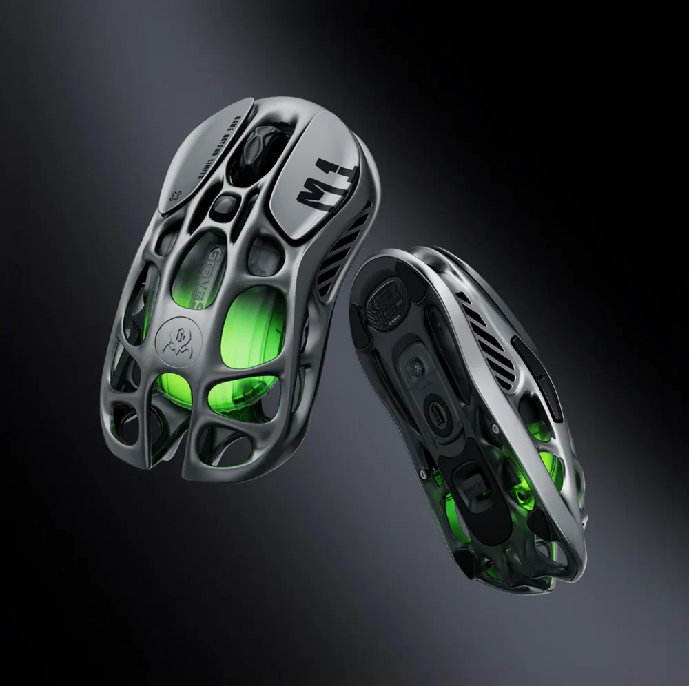 Mouse Gravastar Mercury M1 Pro Silver