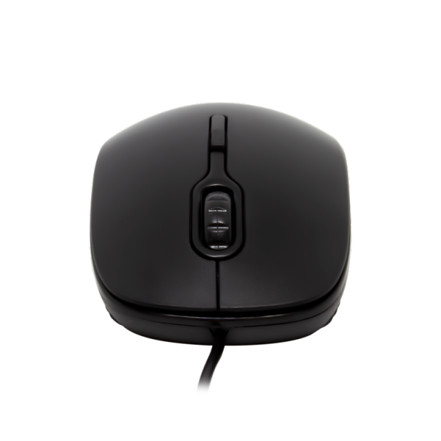 MOUSE VORAGO MO-100 - NEGRO, ALÁMBRICO,