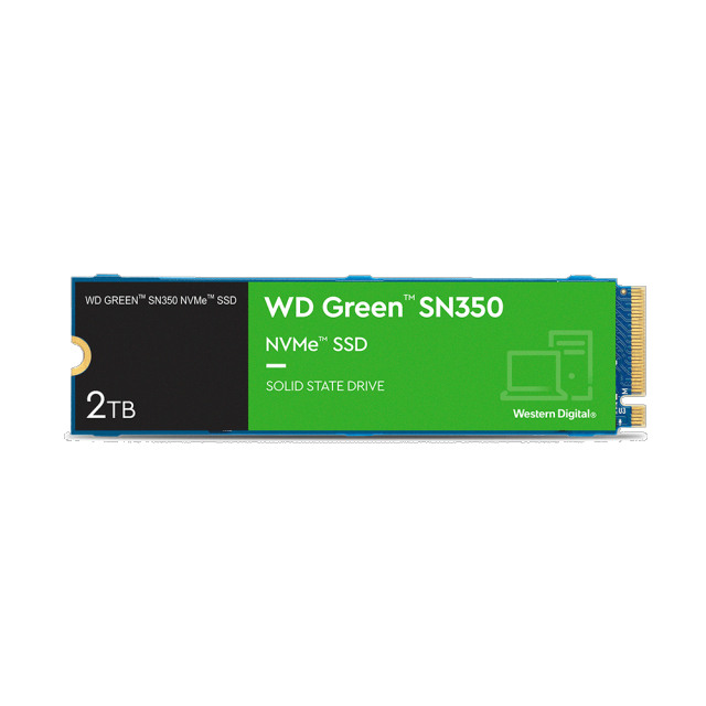 SSD M.2 NVMe PCIe 3 WD GREEN SN350 2TB