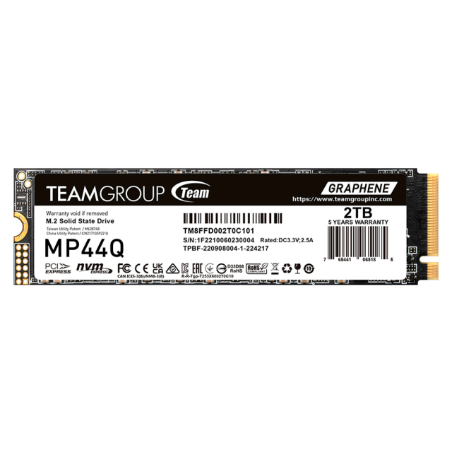 SSD M.2 NVMe Team Group MP44Q 2TB