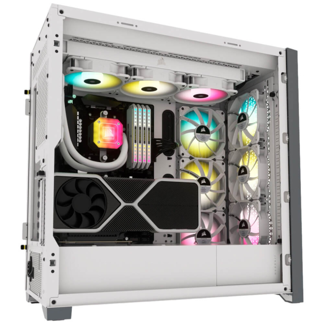 Gabinete Corsair 5000D AirFlow RGB Blanc
