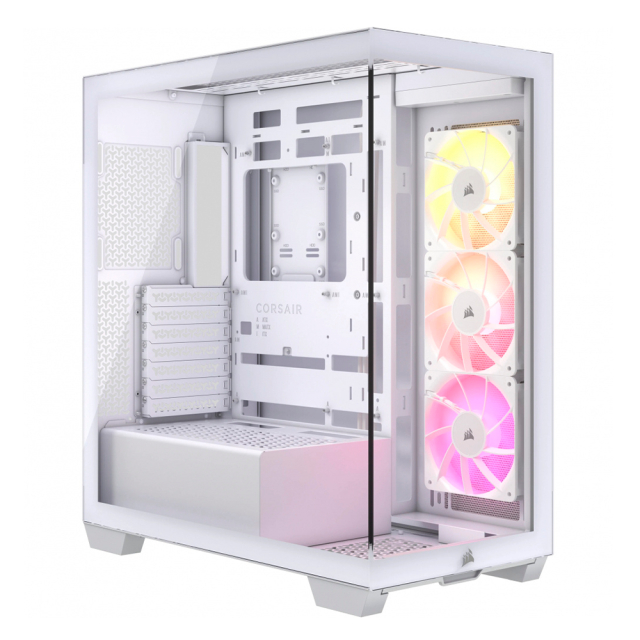 Gabinete Corsair 3500X RGB Blanco