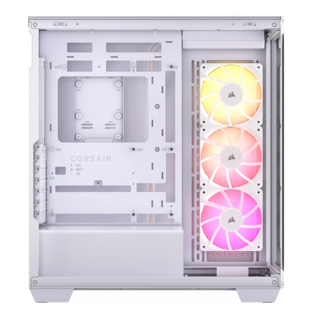 Gabinete Corsair 3500X RGB Blanco