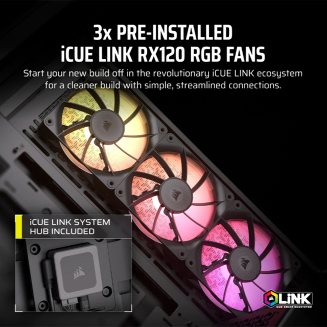 Gabinete Corsair 3500X RGB Negro