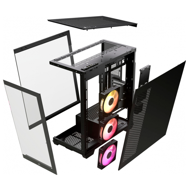 Gabinete Corsair 3500X RGB Negro