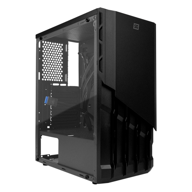 Gabinete Vorago CSG-530 Negro