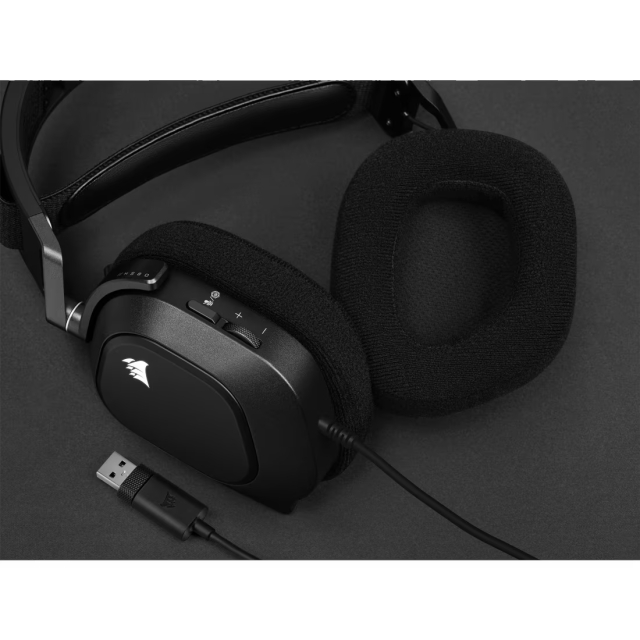 Diadema Corsair HS80 RGB USB