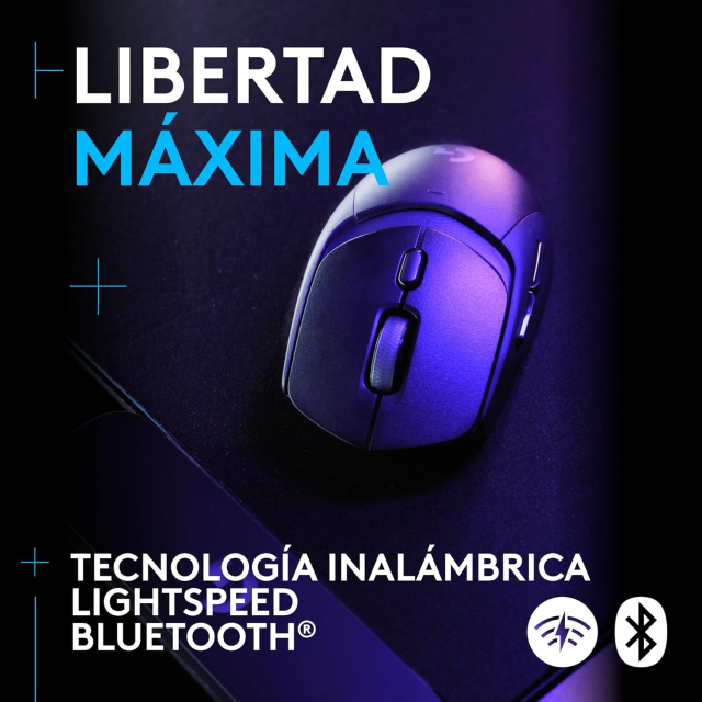 Mouse Logitech G309 inalambrico negro