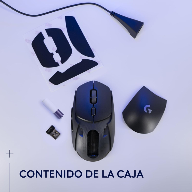 Mouse Logitech G309 inalambrico negro