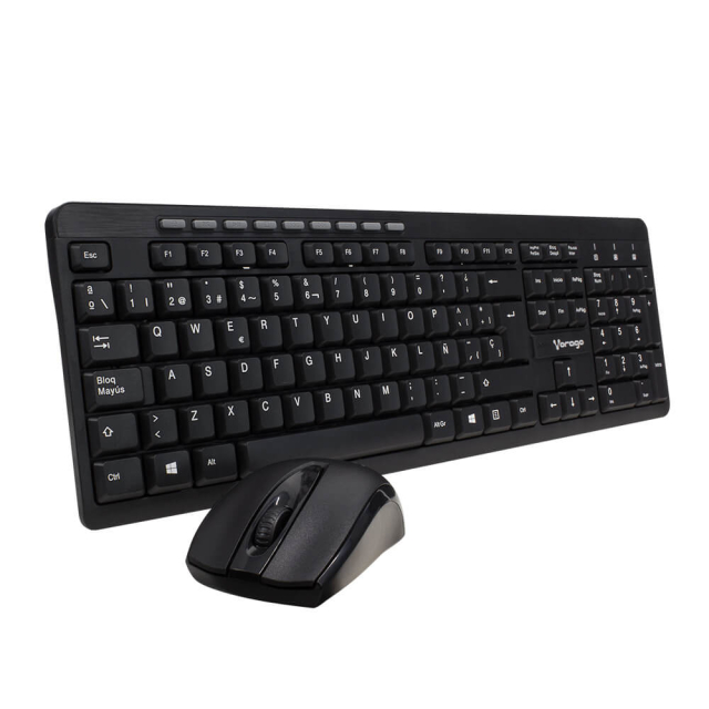 KIT DE TECLADO Y MOUSE. VORAGO KM-304 -