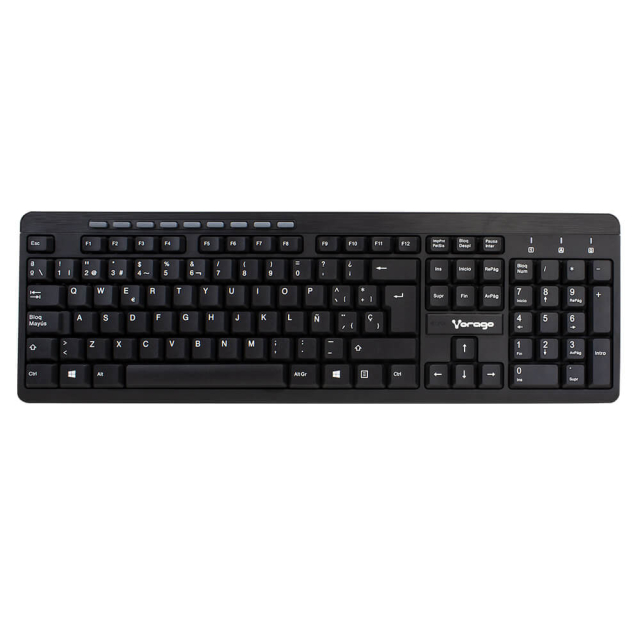 KIT DE TECLADO Y MOUSE. VORAGO KM-304 -