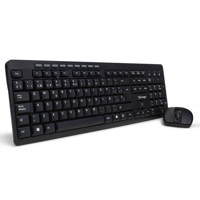 KIT DE TECLADO Y MOUSE. VORAGO KM-304 -