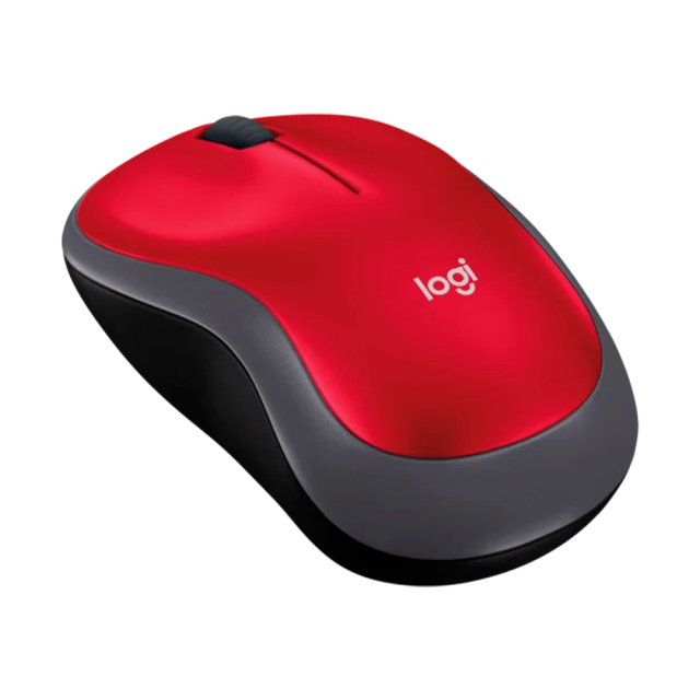 Mouse Logitech M185 Rojo 910-003635