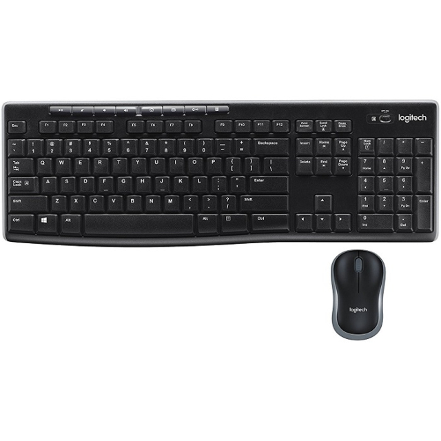 Kit Teclado/Mouse Logitech MK270 Ingles