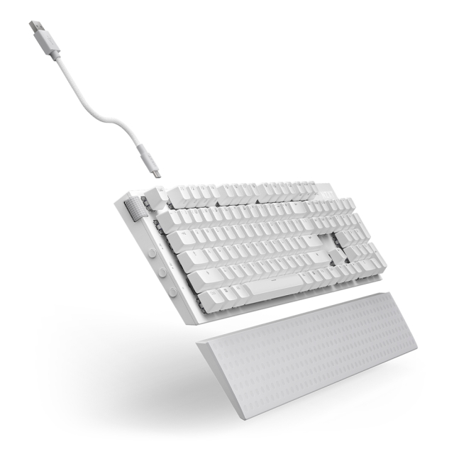 Teclado NZXT Function 2 Blanco